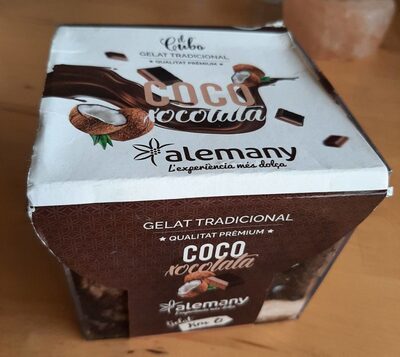 Helado tradicional Coco Chocolate