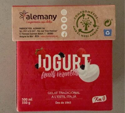 Iogurt Fruits Vermells