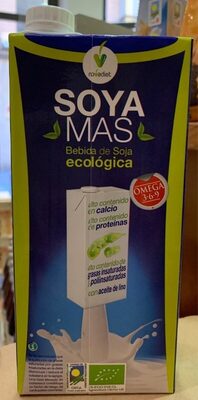 Soya Mas Bebida de Soja Ecológica