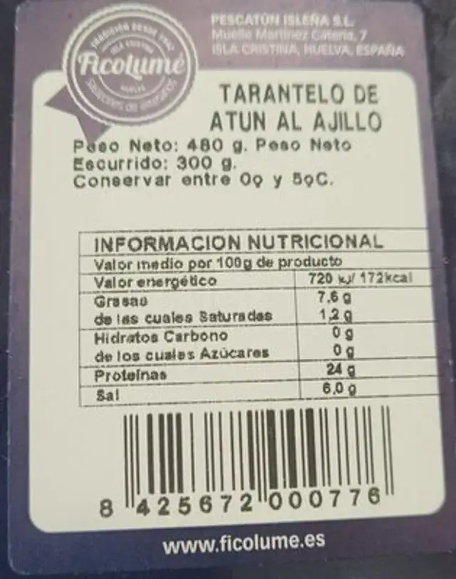 Tarantelo de Atún