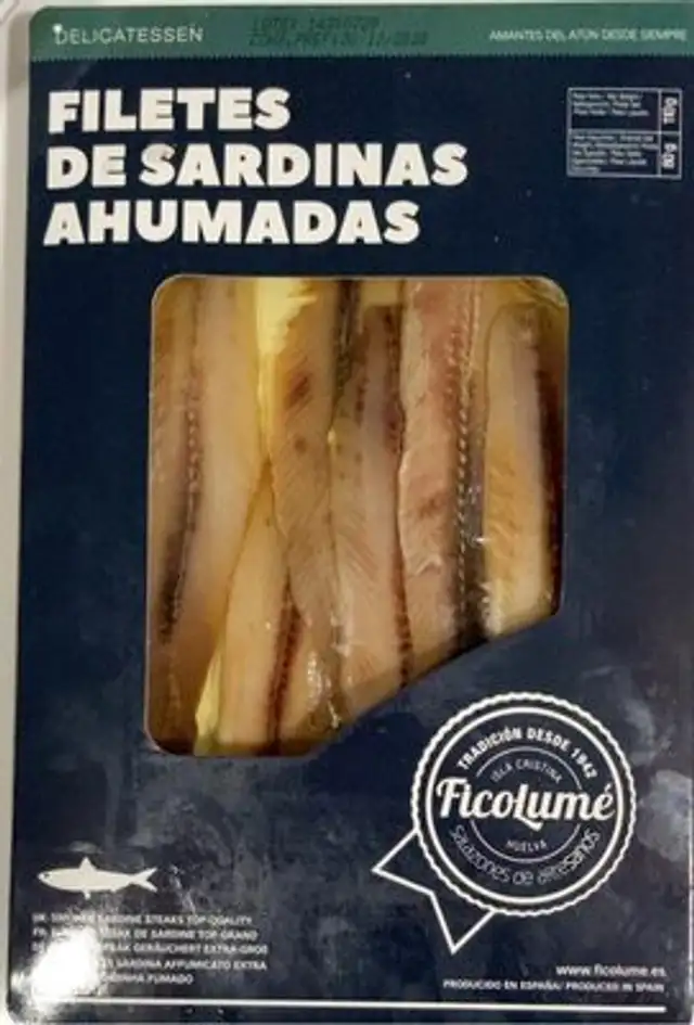 Filetes de Sardinas ahumadas