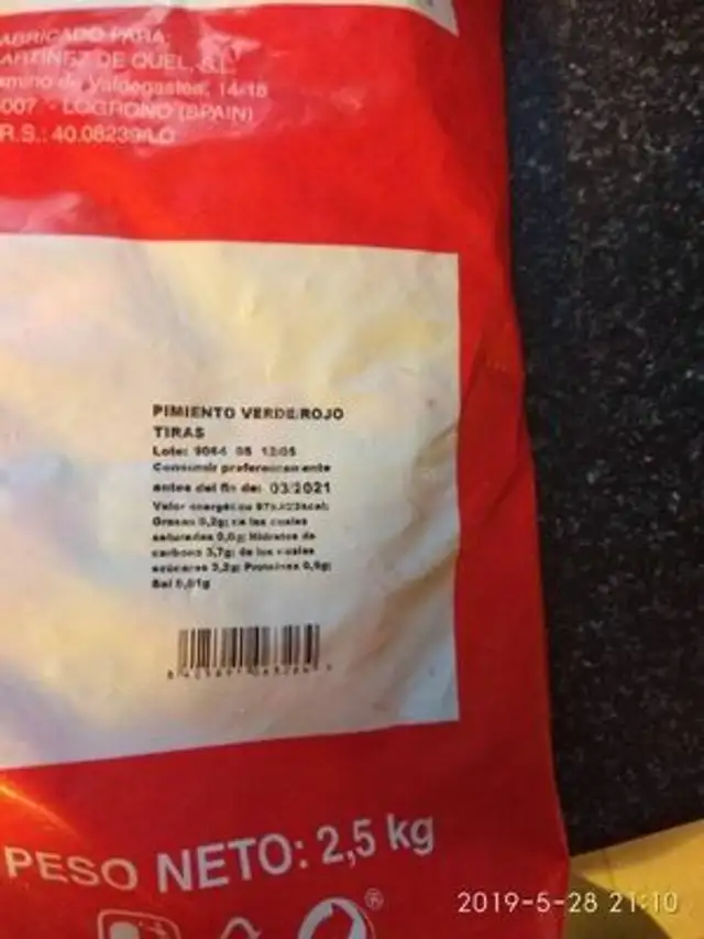 Unknown front packaging