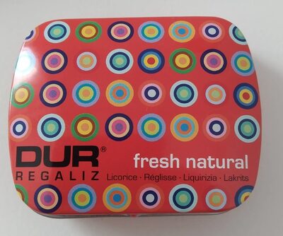 Regaliz natural dur