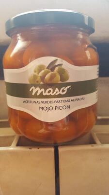 Aceitunas con mojo picon