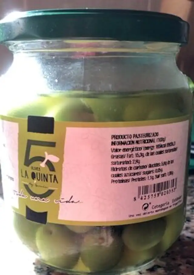 Aceitunas verdes enteras