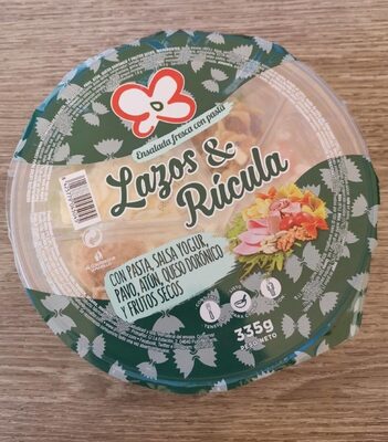 Ensalada pasta y rucula