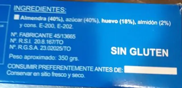 Marquesitas nutrition facts table