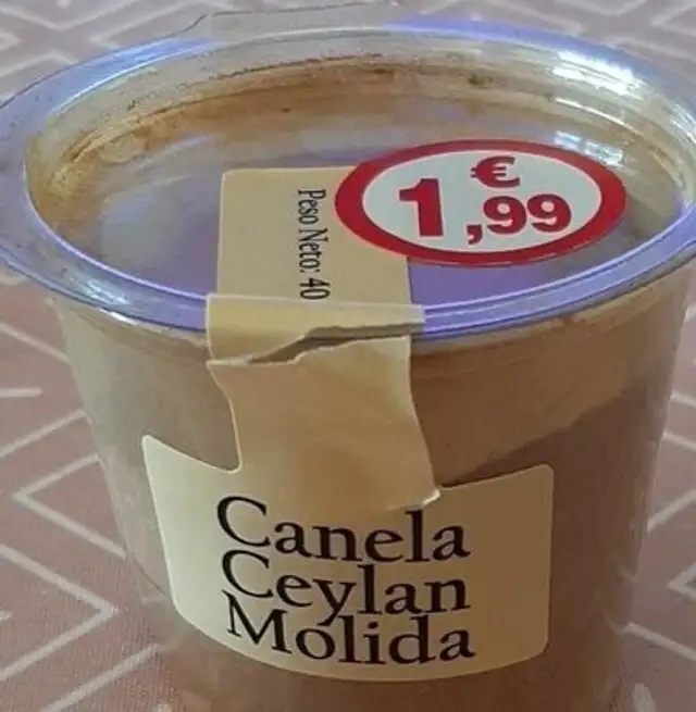 Canela de Ceylan molida