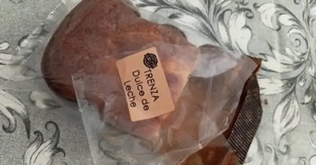 Trenza de dulce de leche