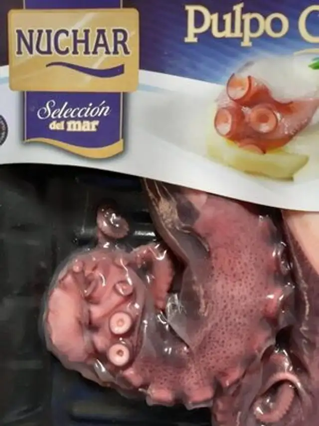Pulpo cocido