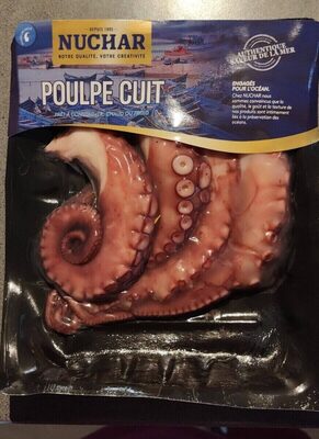 Tentacules de poulpe cuit