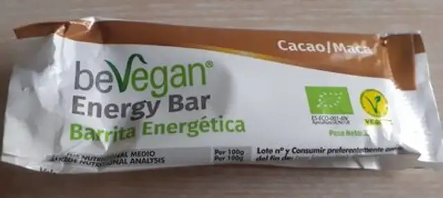 Barrita energética Cacao/Maca BeVegan