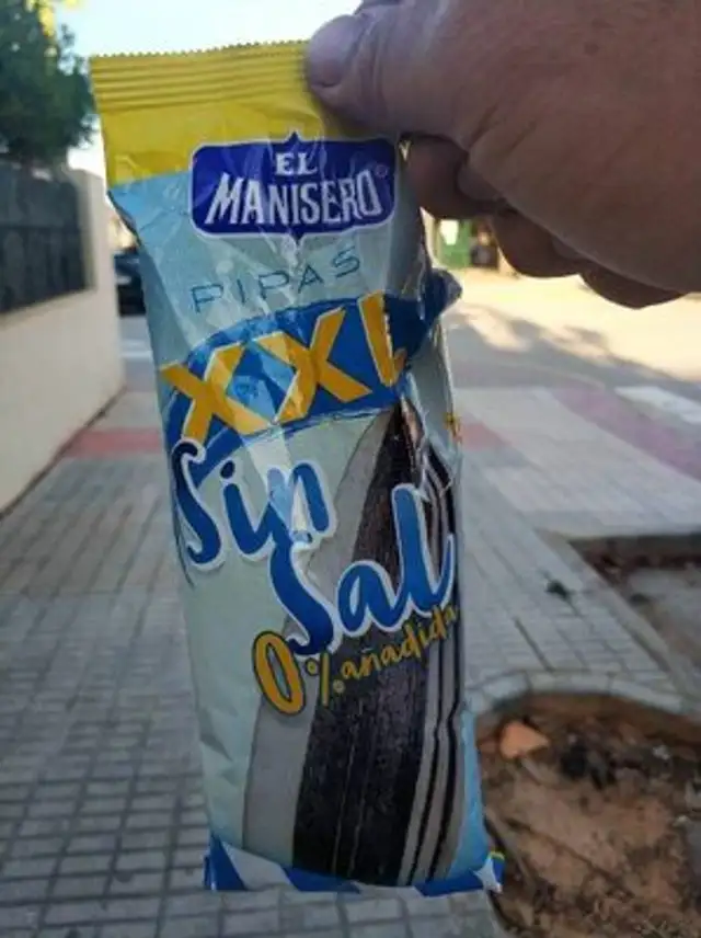 Pipas xxl sin sal 0% añadidas