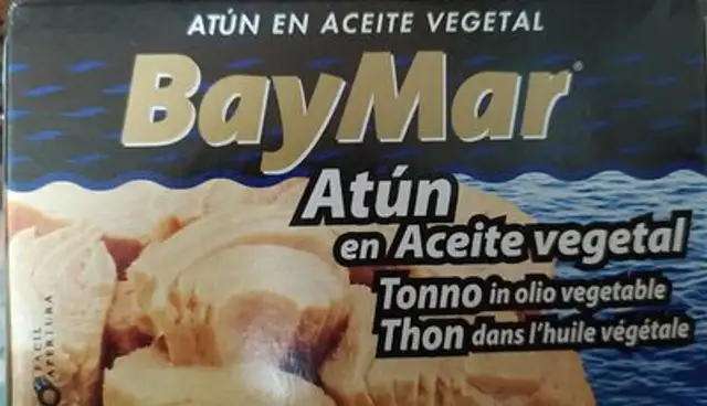 Atún en aceite vegetal