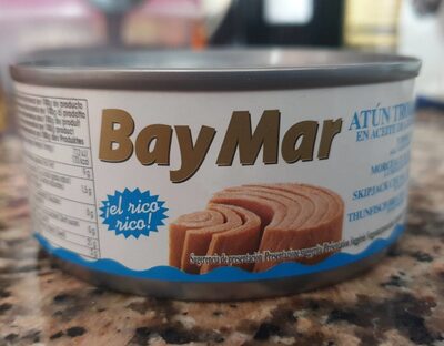 Atun en trozos front packaging