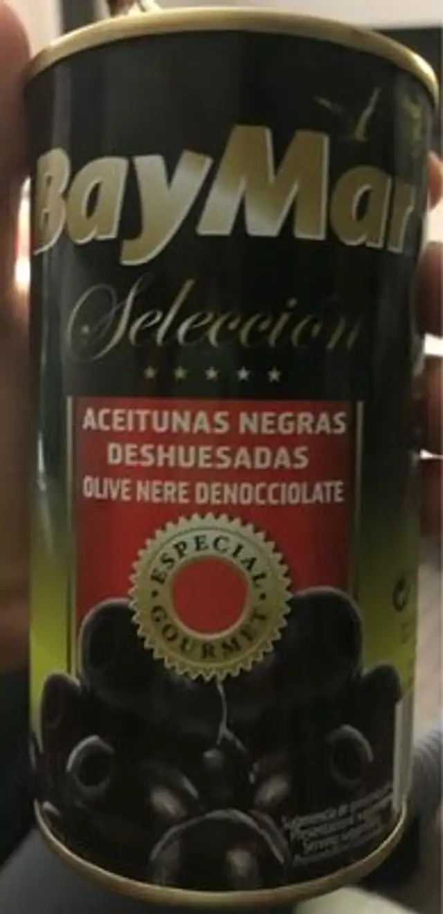 Aceitunas negras deshuesadas