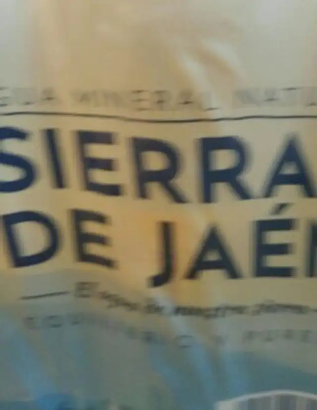 Agua de jaen