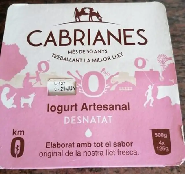 Iogurt Artesanal desnatat