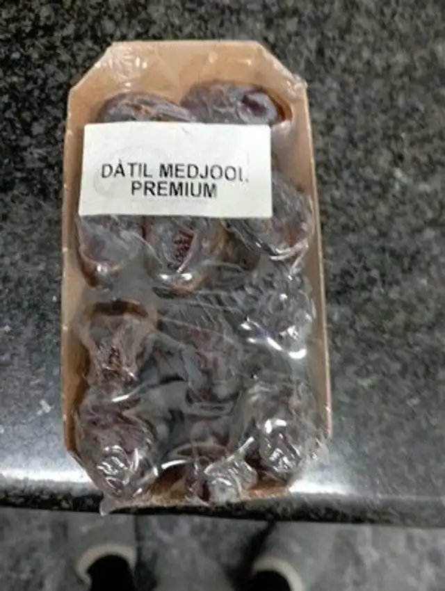 Desert Delights ingredients label