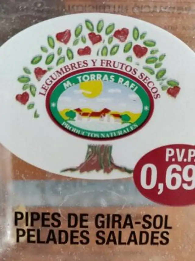 Pipes de Gira-sol pelades salades