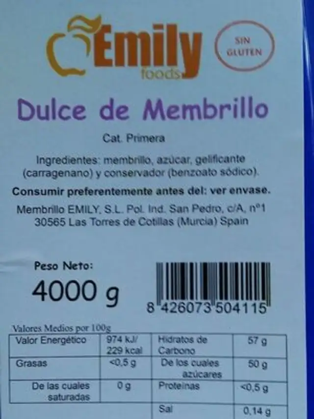 Dulce de membrillo