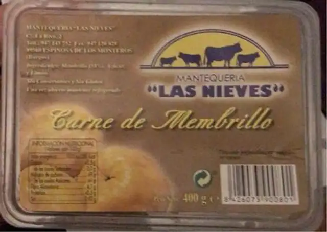 Carne de membrillo