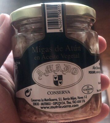 Migas de atún