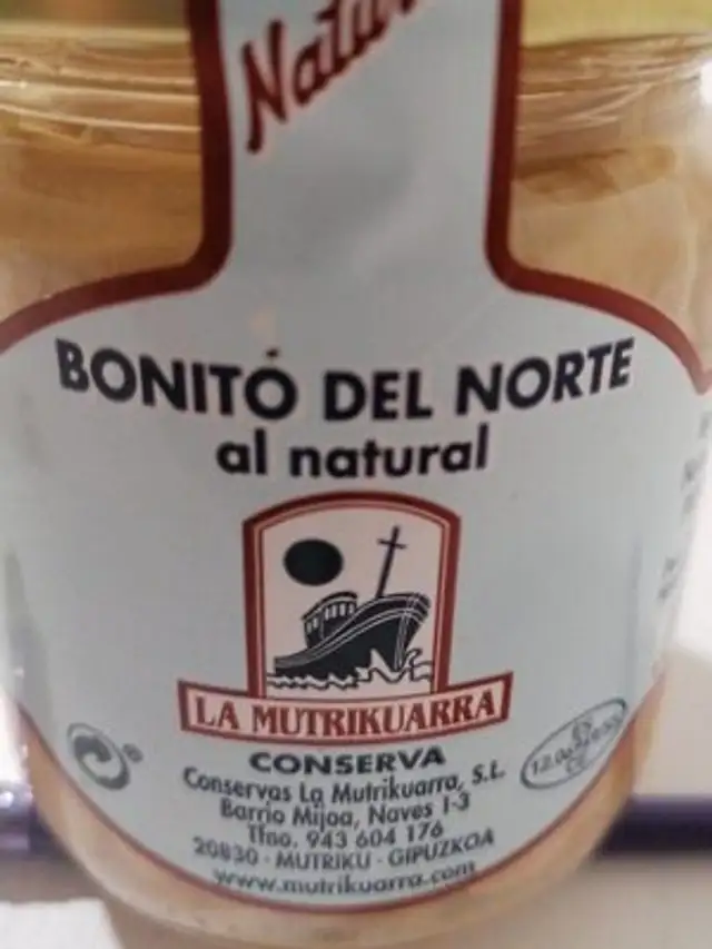 Bonito del norte al natural