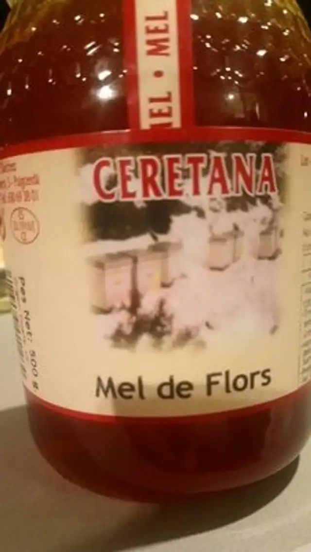 Miel de Sierra De Jaén ingredients label