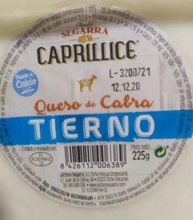 Queso de cabra tierno