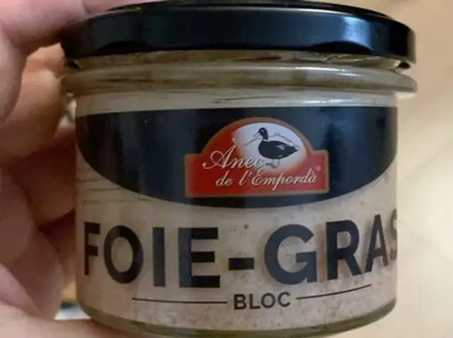 Foie gras bloc