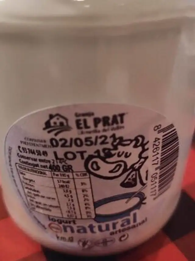 Yogur natural El prat