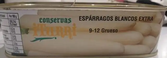 Espárragos blancos extra