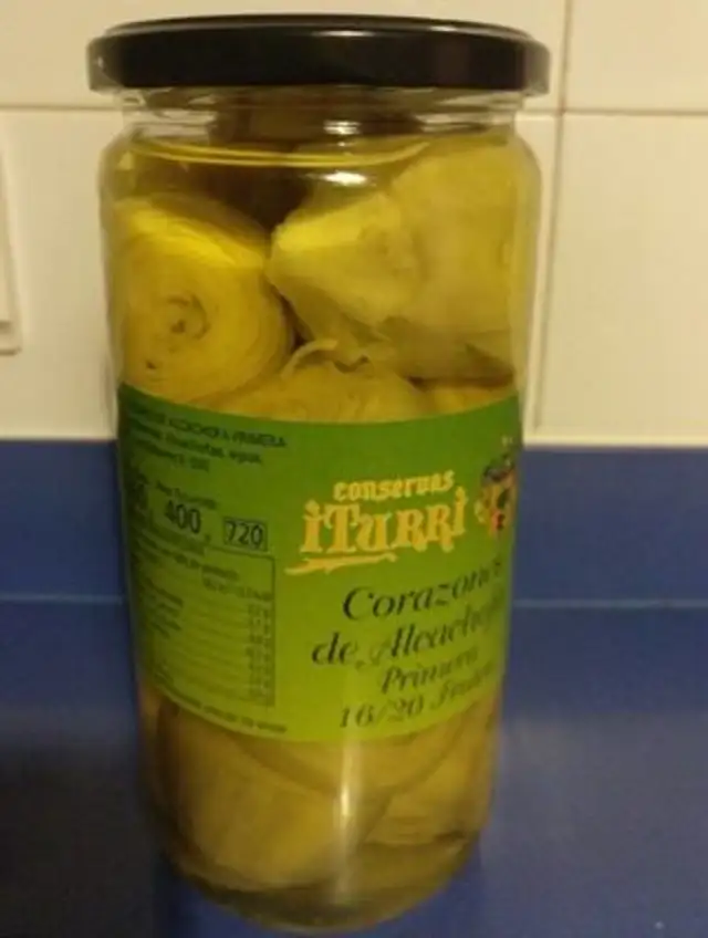 Corazones de alcachofa