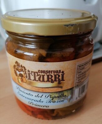 Pimiento del piquillo entreverado trozos primera front packaging