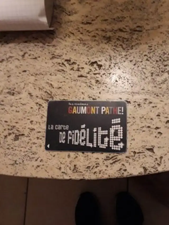 Carte Gaumont Pathé