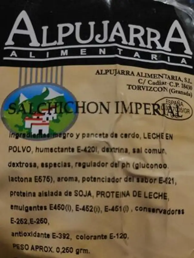 Salchichón imperial