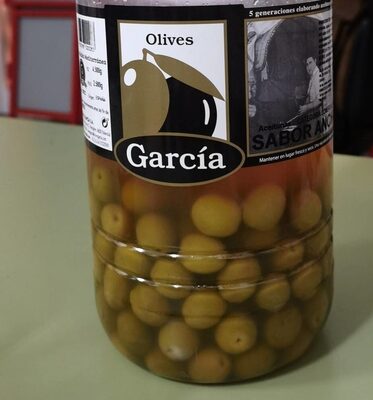 Olives Sabor Anchoa front packaging