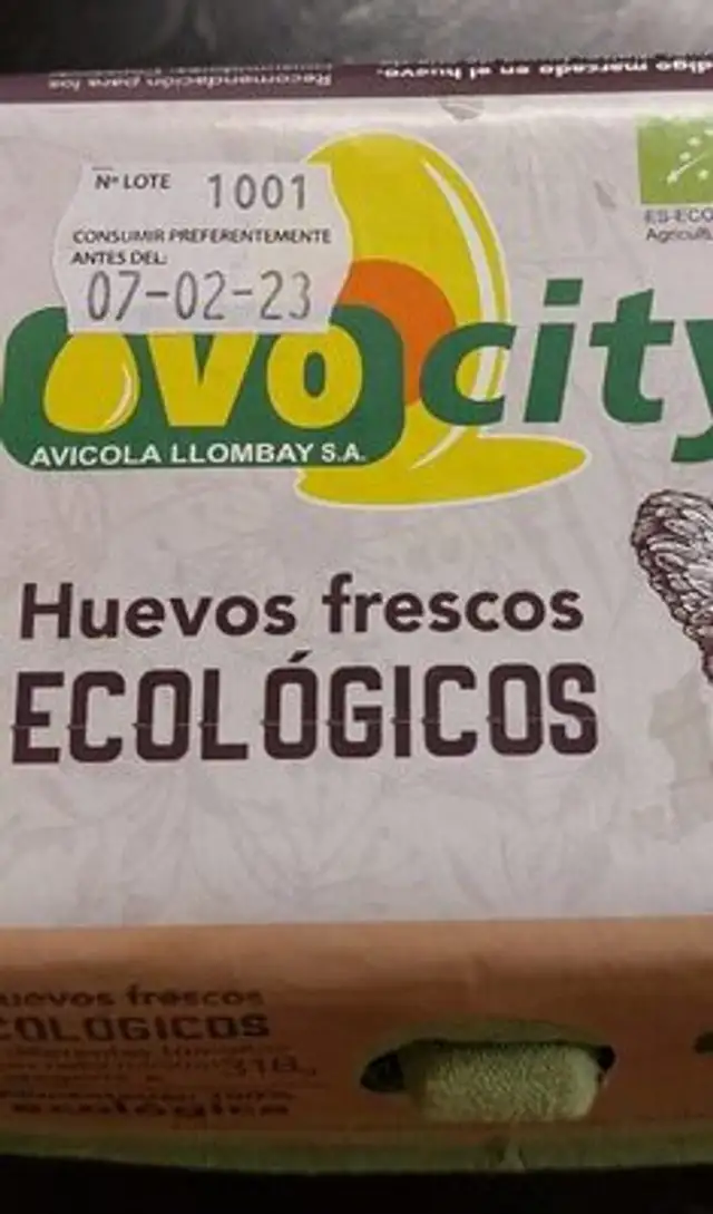 Huevos frescos ecológicos