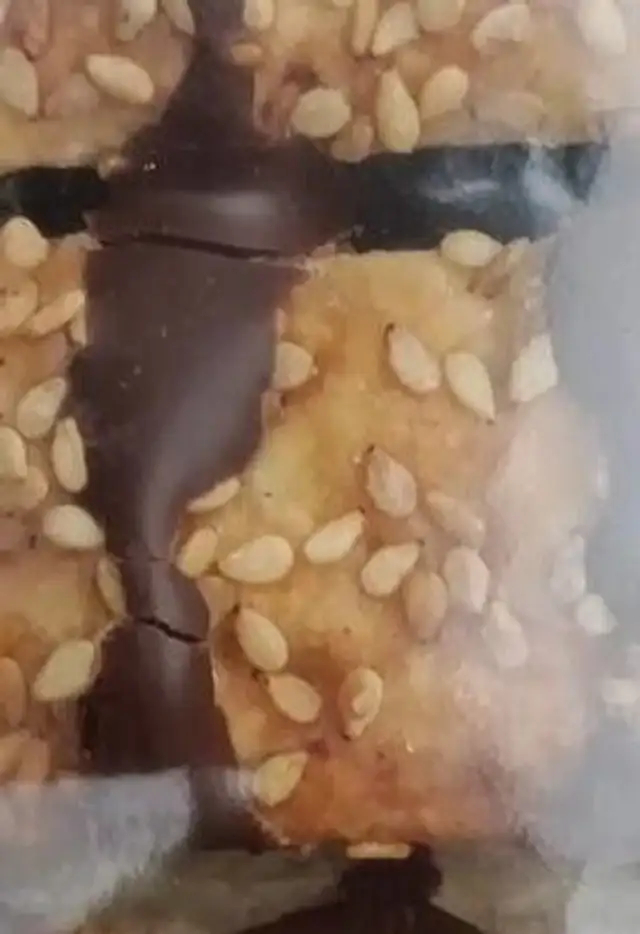 Hojaldre integral con chocolate
