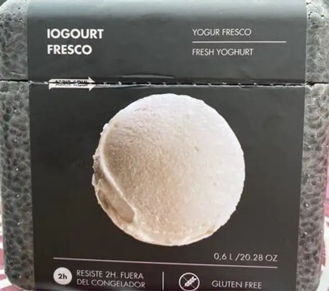 Helado Gourmet Iogourt Fresco