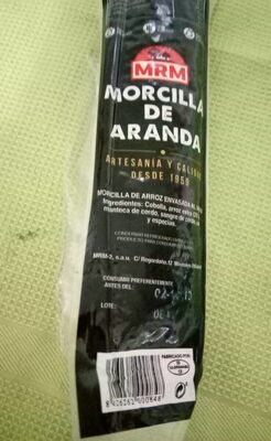 Morcilla de Aranda