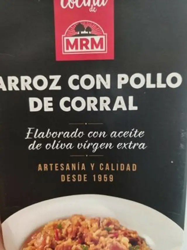 Arroz con pollo de corral