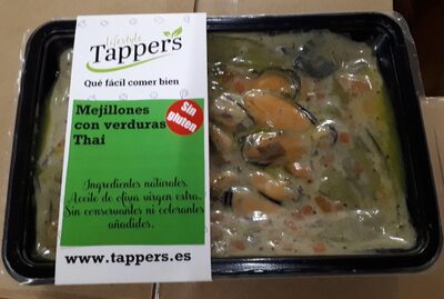 TAPPERS - Mejillones con verduras Thai