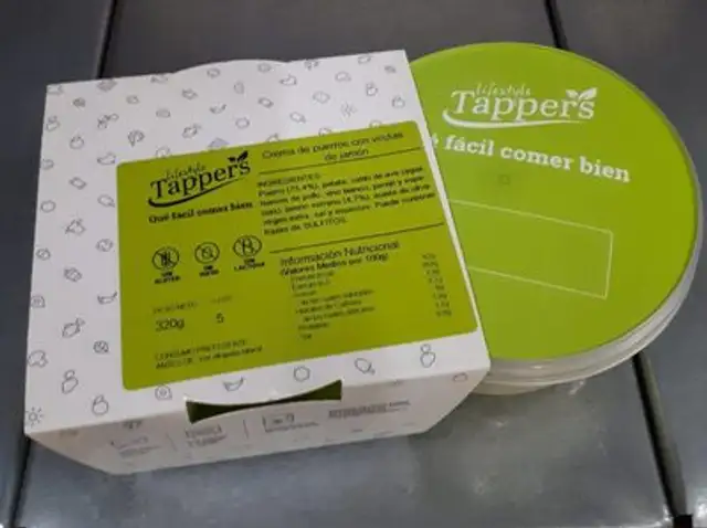 TAPPERS - Crema de puerros con virutas de jamón
