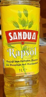 Rapsöl front packaging