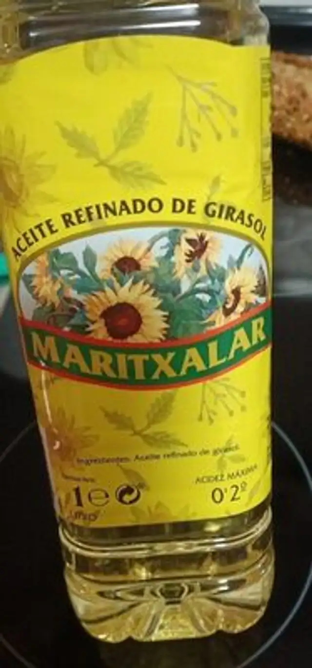 Aceite refinado de girasol