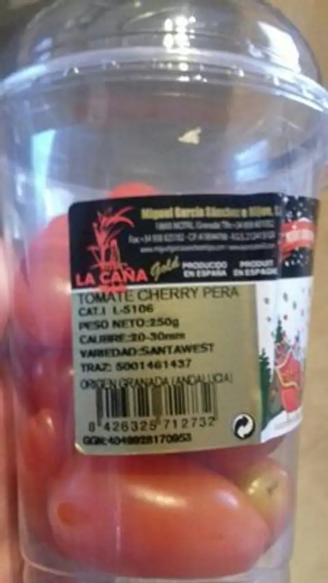 Tomate cherry pera