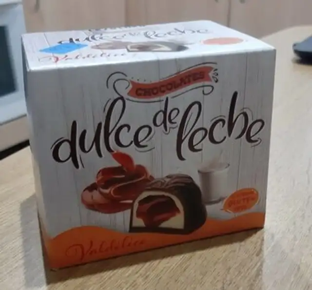 Chocolates  Dulce de leche