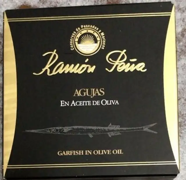 Agujas en aceite de oliva